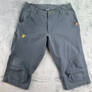 Simond Decathlon 3/4 Climbing Trousers Men’s S/M Rock Hurricane Vertika Grey